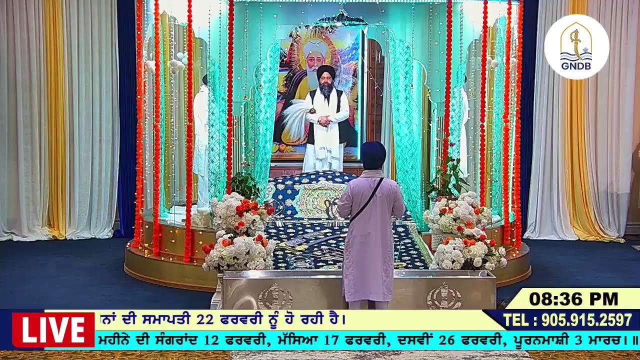 Guru Nanak Darbar Gore Road Brampton - Live