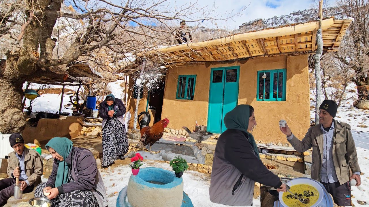 ❄️🔥 Siege in the snow of the mountains; Halimah's curd soup and Asghar's battle for firewood