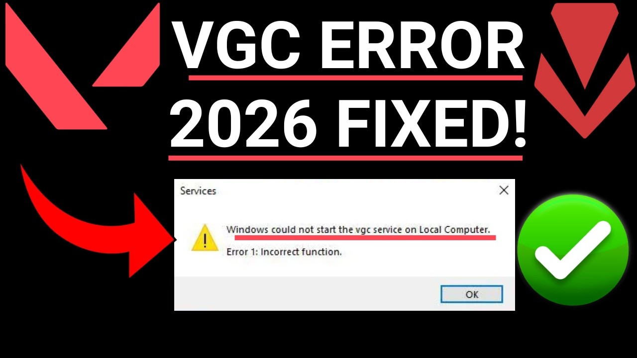 Как исправить ошибку запуска службы VGC в Valorant