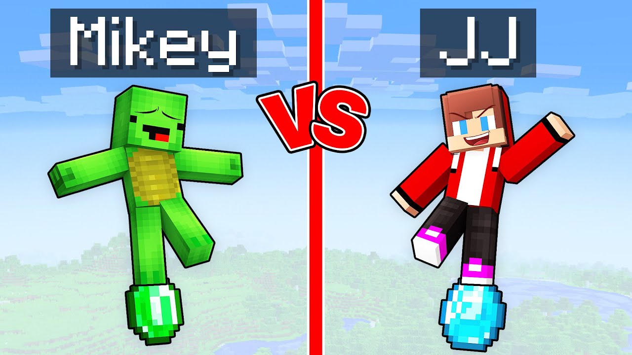 Mikey and JJ Survive on EMERALD vs DIAMOND in Minecraft (Maizen)