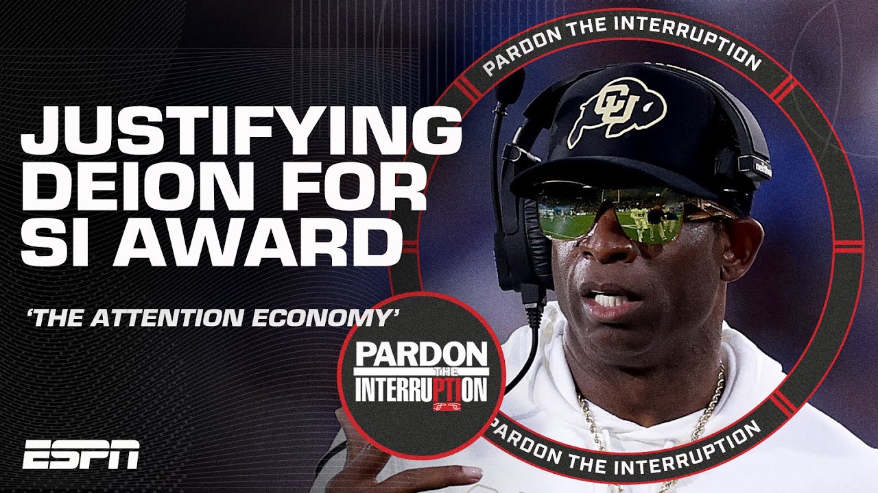 A BAD LOOK? 🤔 PTI reacts to Deion Sanders named SI&rsquo;s 2023 Sportsperson of the Year