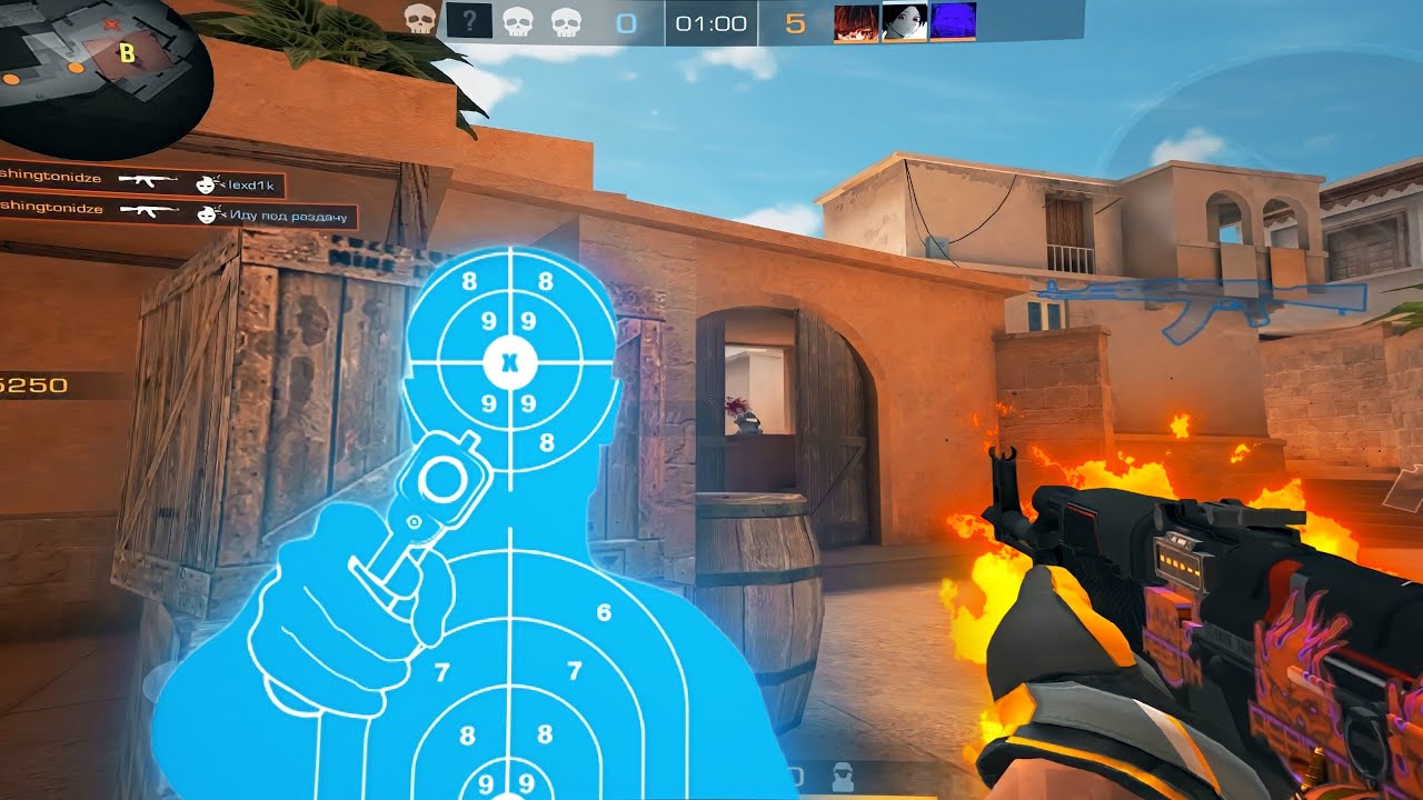 МОЯ ТРЕНИРОВКА АИМА 🎯 (STANDOFF 2)