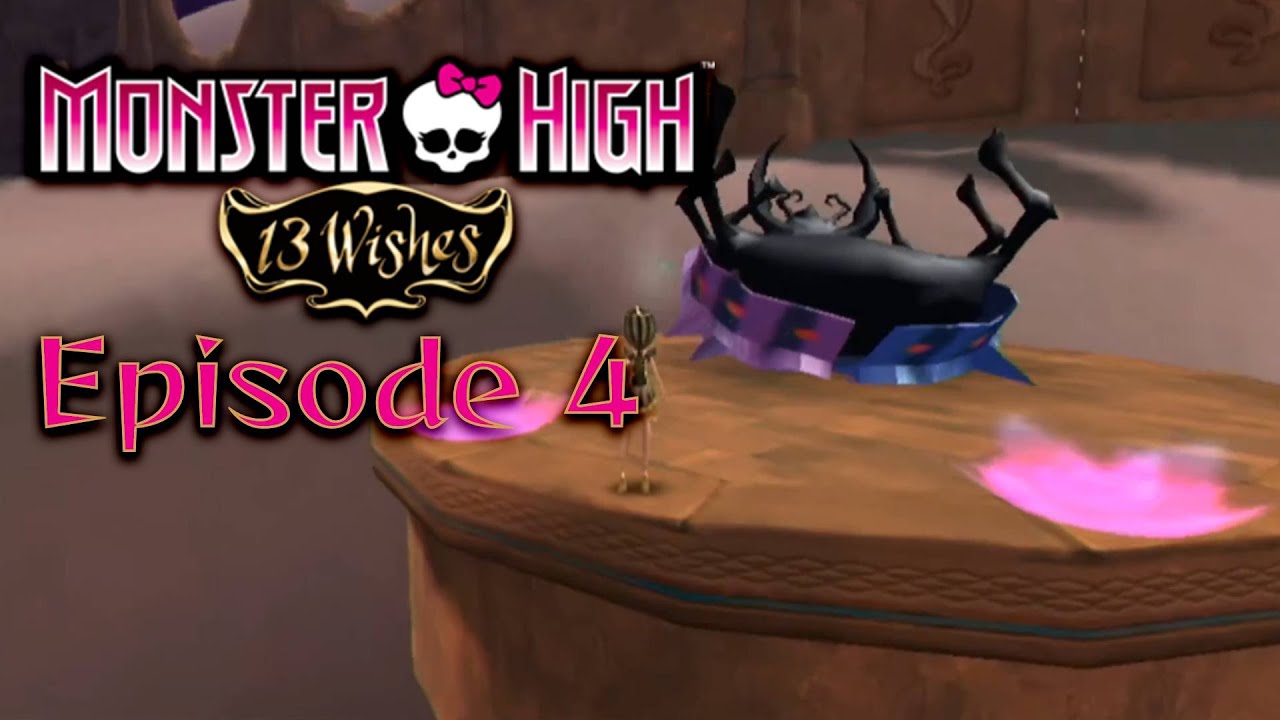 Monster High 13 Wishes Episode 4 - The Dressing Room