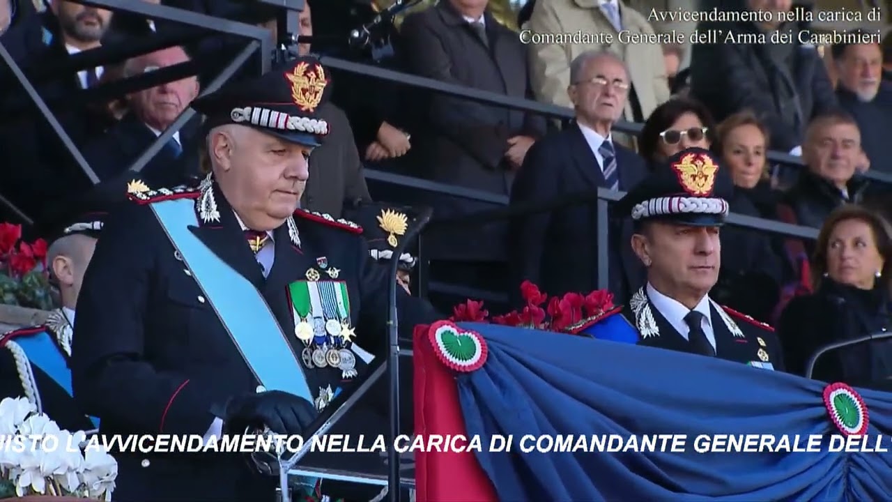 Carabinieri: Luogo subentra a Luzi. 