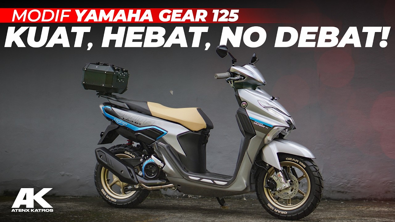 PERTAMA ! Modifikasi Matic Baru. Yamaha Gear Ultima Hybrid 125 ,Concept by Atenx Katros #AtenxKatros