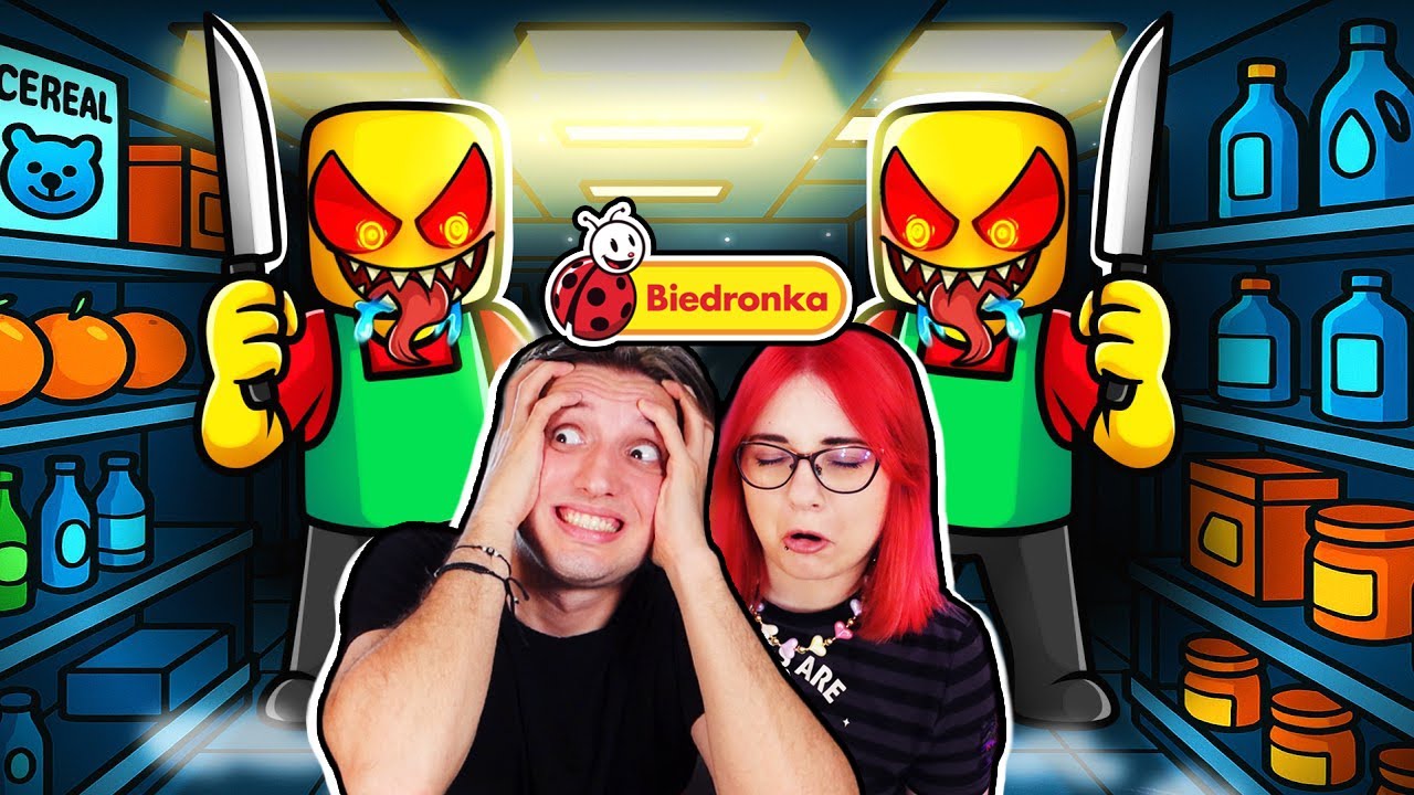 99 NOCY w SUPERMARKECIE 🛒 Roblox @missAga  @AdrianClarson