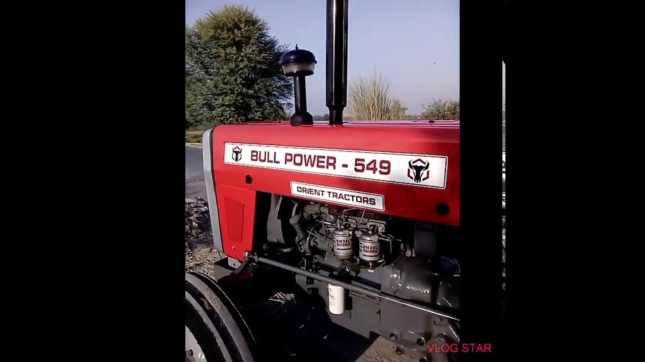 Bull power 549 tractor model 2017 massey company short video🚜