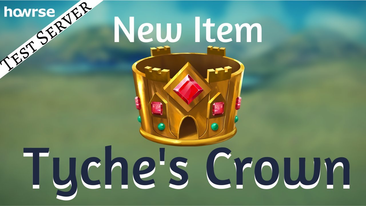 Новый предмет: тестовый сервер Tyche Crown-Howrse