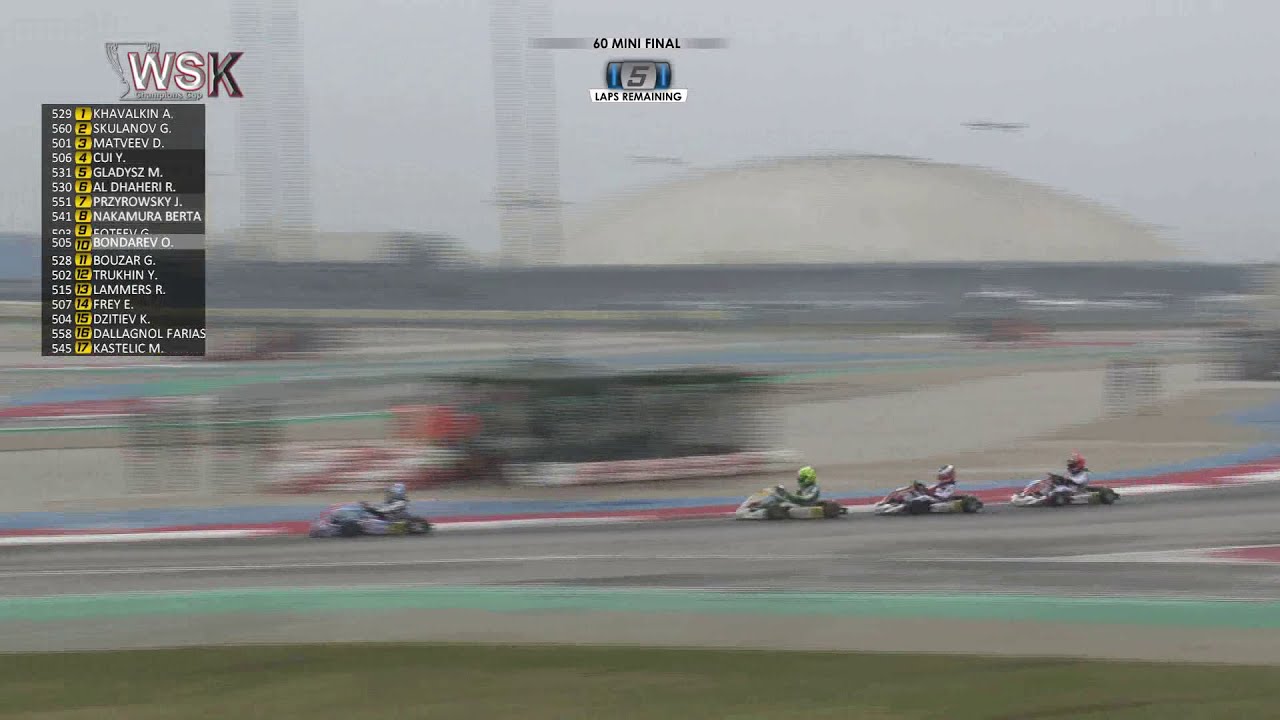 WSK CHAMPIONS CUP 2020 60 MINI FINAL