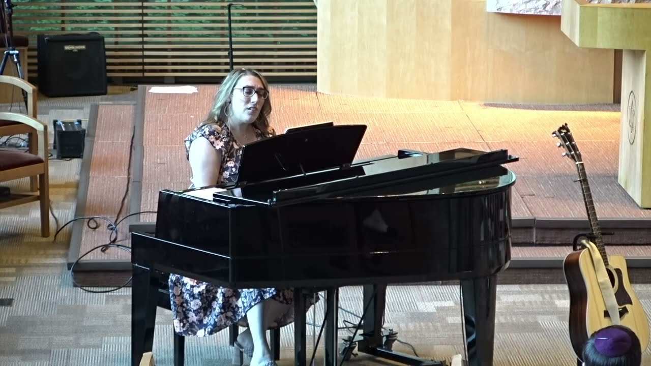 I'm Just a Girl [Stefani] performed by Cantor Shanna Zell / Rabbi Vanessa Harper Sermon 06-24-22