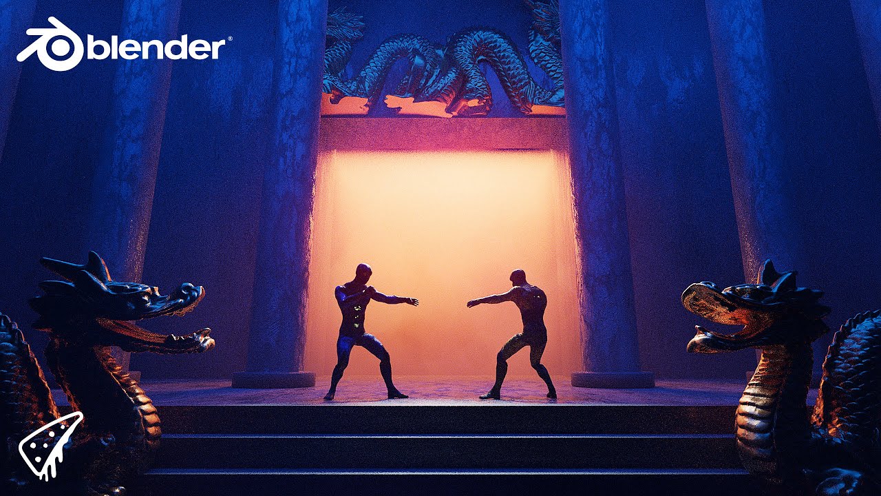 Creating a Mortal Kombat Scene in Blender is EASY