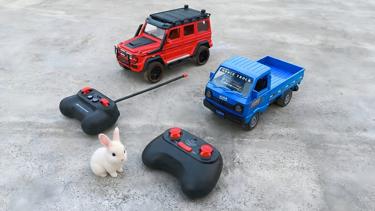 Diy diorama making mini motor water pump science project | Mini Tractor@PwnCreator