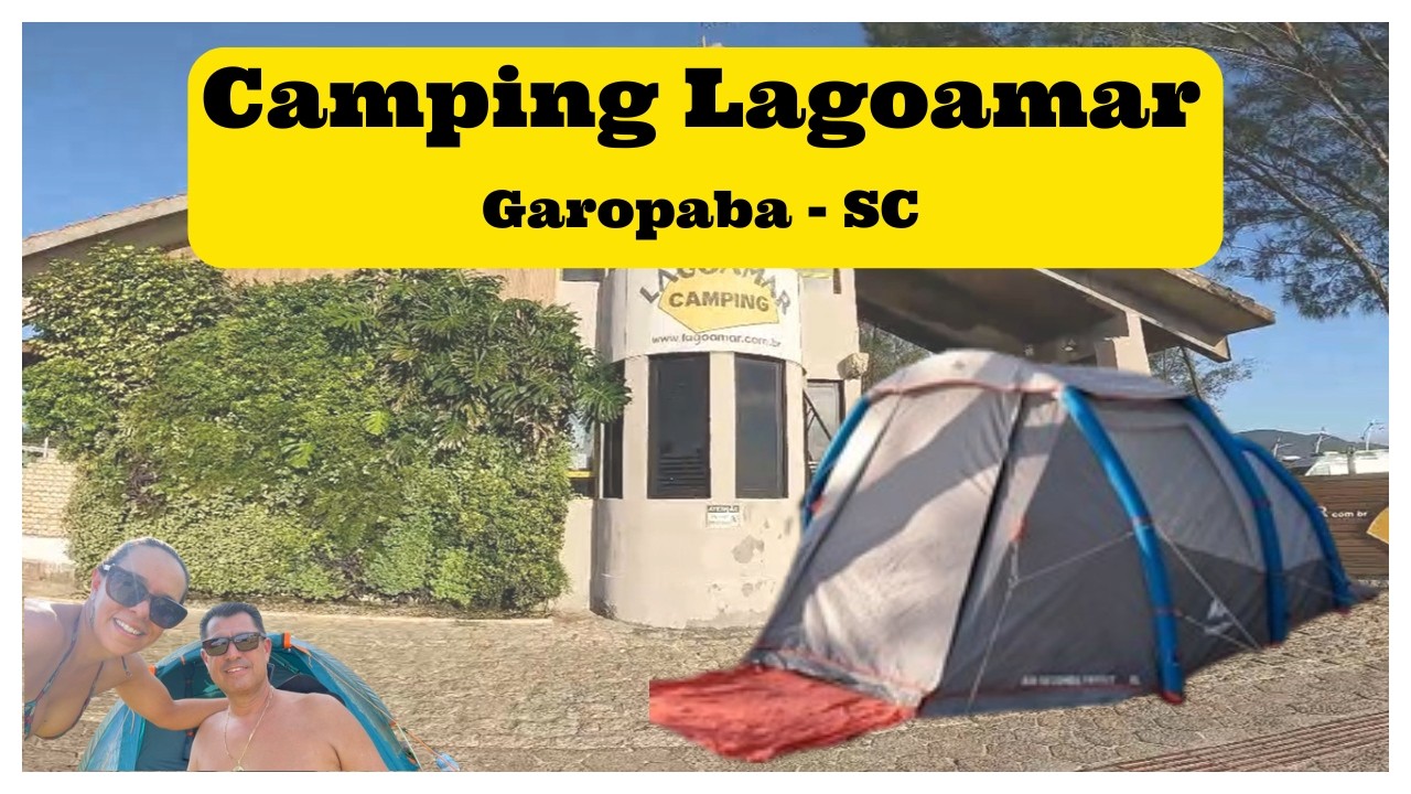 Camping LAGOAMAR, sua casa pé na areia em GAROPABA – SC