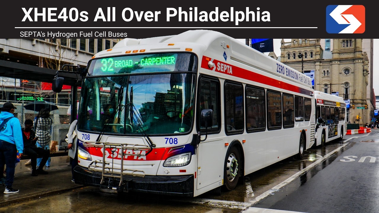 SEPTA XHE40s all over Philadelphia! - SEPTA TrAcSe 2026