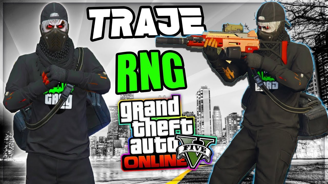 GTA 5 ONLINE TRAJE RNG\TRYHARD CONJUNTO RUN AND GUN MODEADO 1.41 [Dj Mikey]