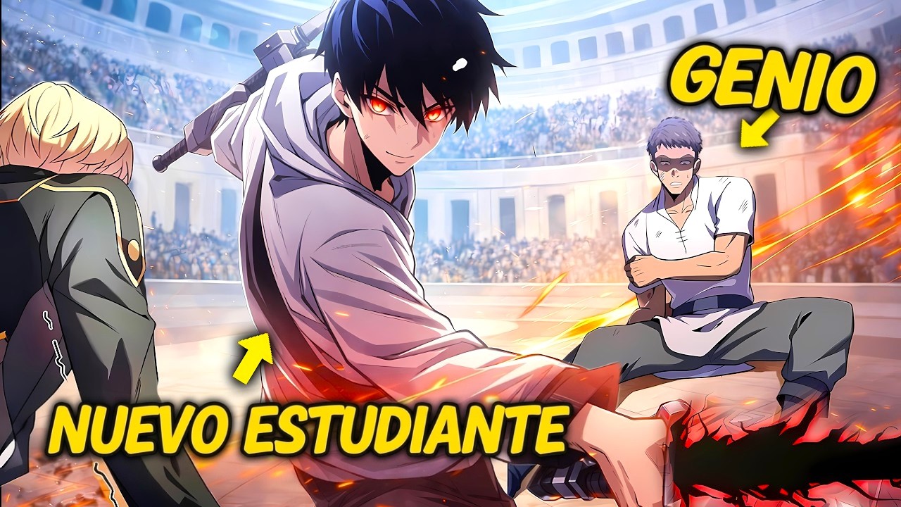 Vuelve con Artes Prohibidas de Espada Oscura y Termina DOMINANDO la Academia de Magia!