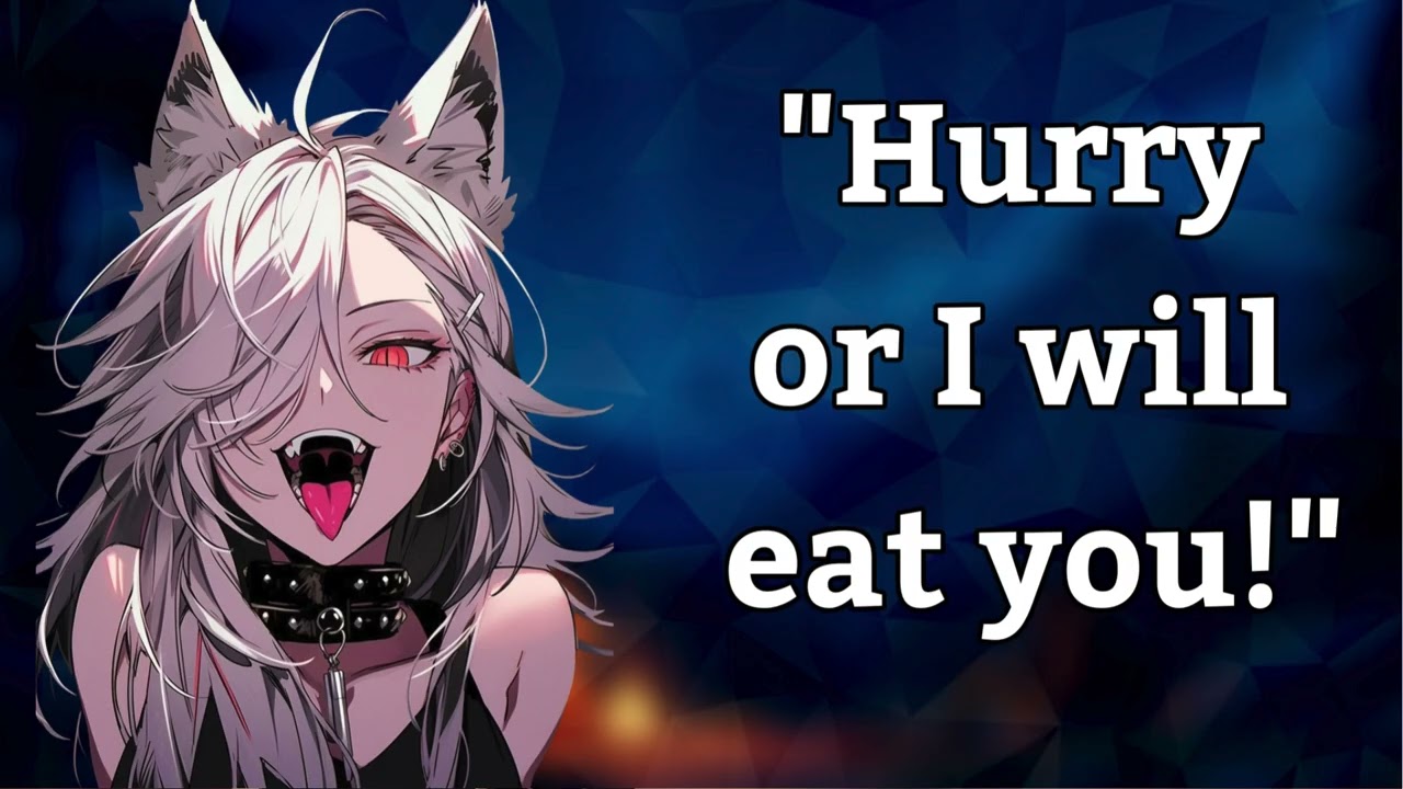 {Asmr} Werewolf girl threatens to eat you [f4a] [flirty] [cooking for her] [tsundere]