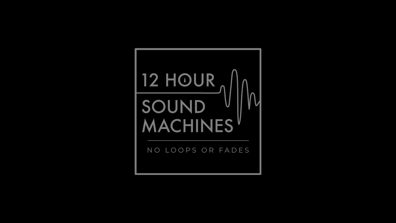 Pink Noise Sound Machine | 12 Hours (Black Screen)