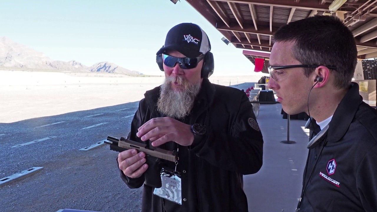 Kyle Lamb P320-VTAC Explained - SIG Sauer Range Day 2017
