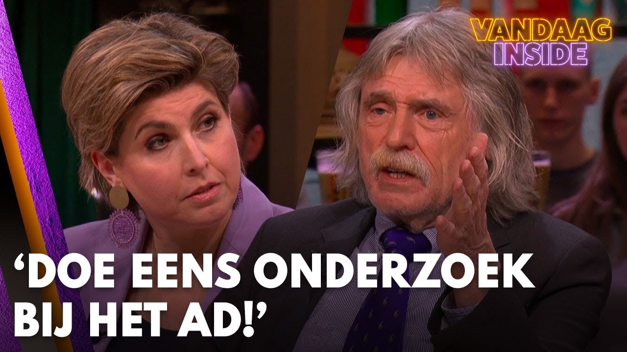 Johan hoort Angela over grensoverschrijdend gedrag: ‘Doe eens onderzoek bij het AD!’