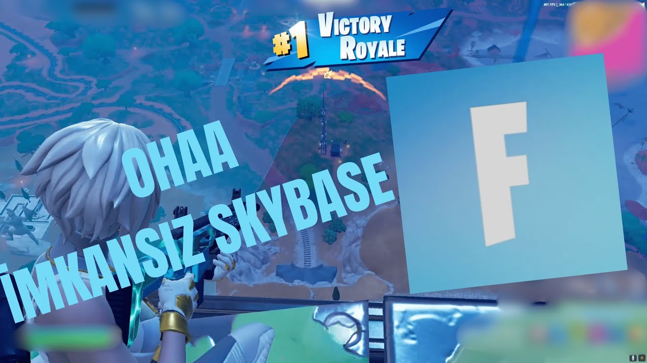 FORTNİTE YENİ SEZON İMKANSIZ SKYBASE!!!!!!