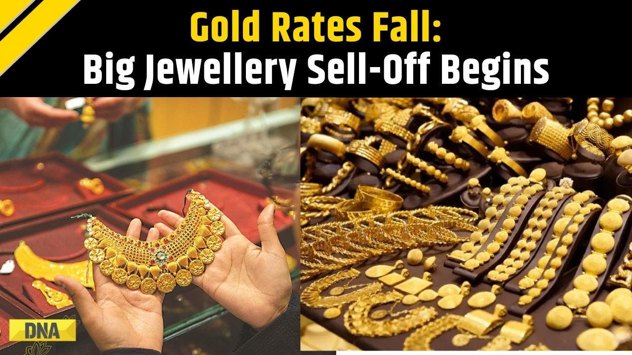 Gold Rates Fall: Indians Sell Old Jewellery As Gold Prices Drop, Fears Of Bigger Correction Grow