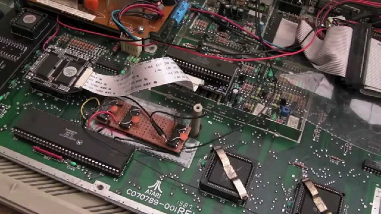 Atari ST 16Mhz CPU Update 5 (4Mb RAM + Fast TOS - Exxos PCBs)