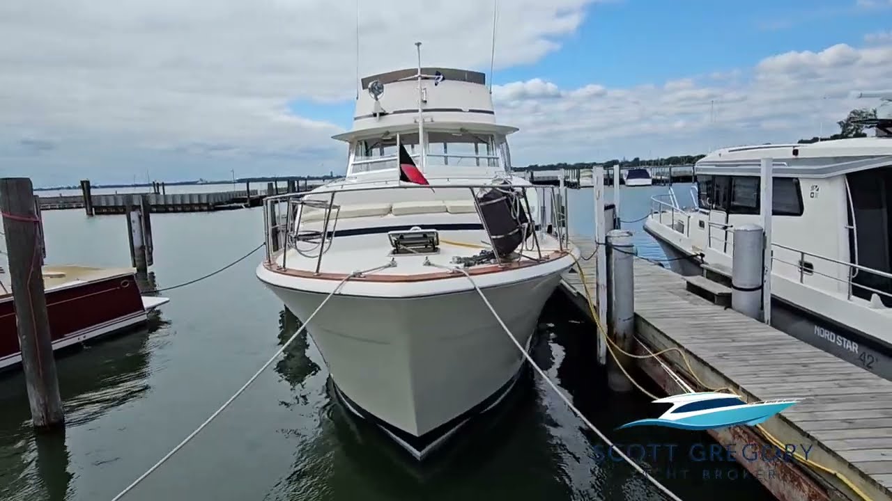 1978 410 Chris-Craft Commander Grosse Pointe MI $49,900 Contact Scott Gregory 313.530.0029