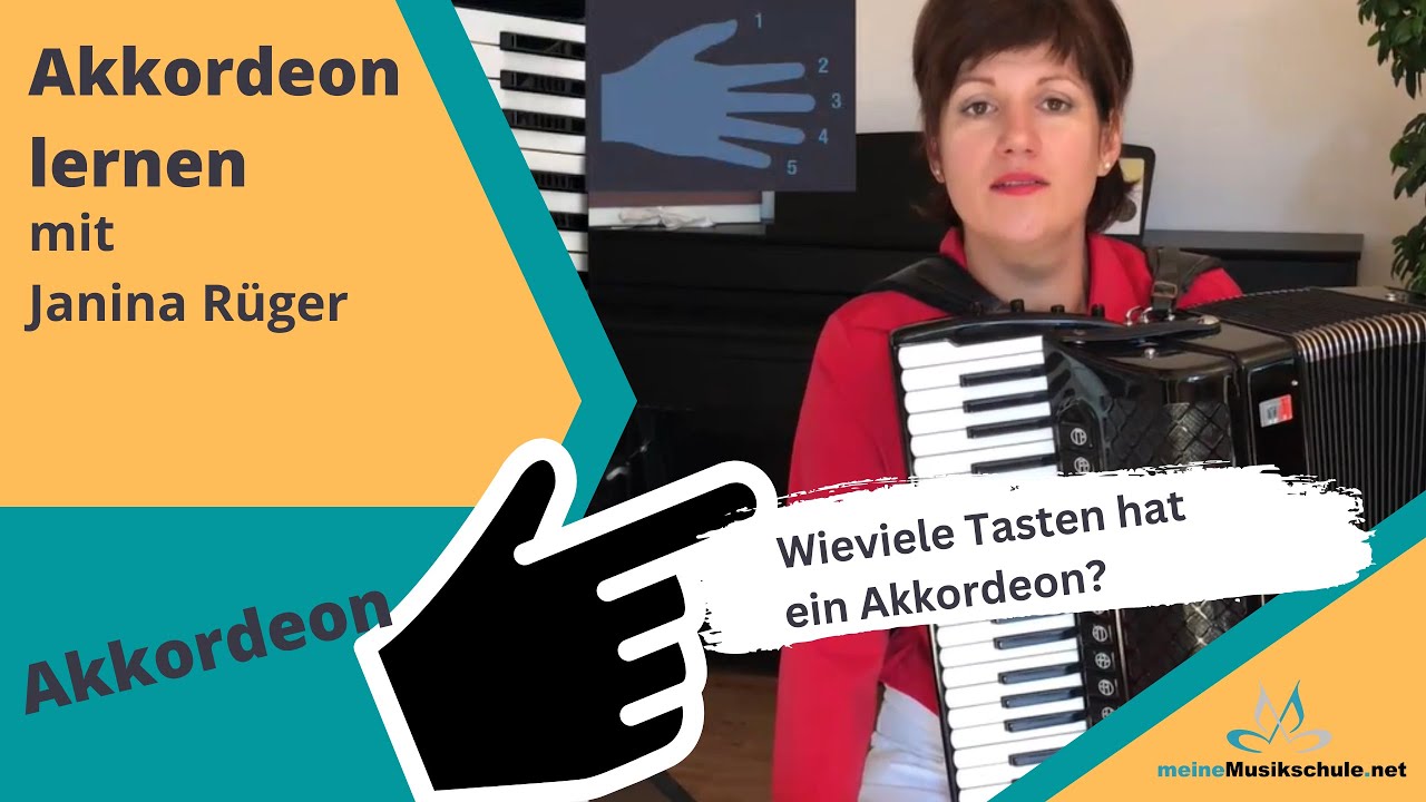 Wieviele Tasten hat ein Akkordeon?