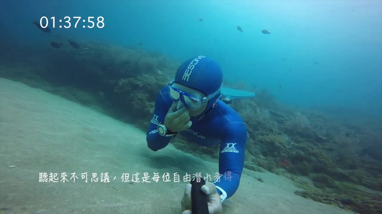 三分鐘簡單介紹自由潛水