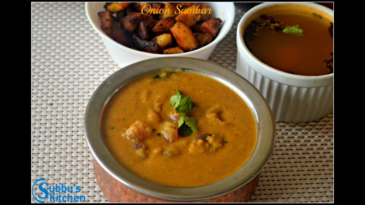 Onion Sambar
