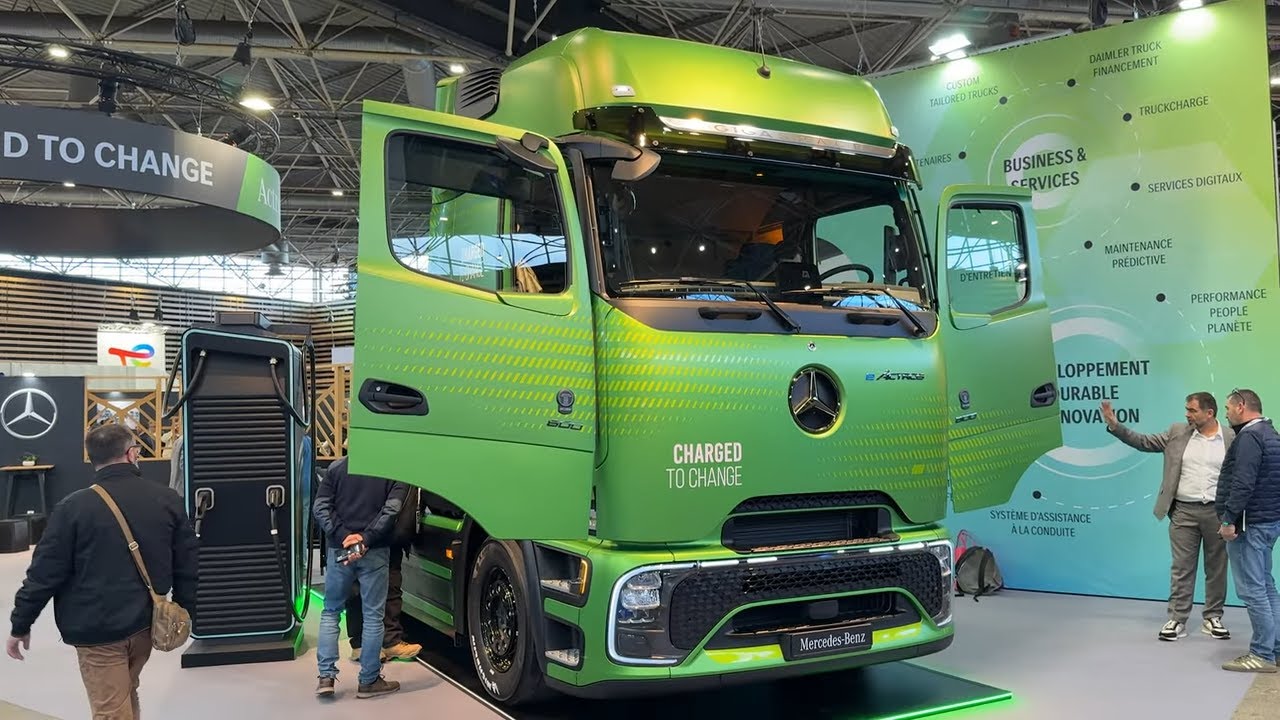 Mercedes-Benz eActros 600 &laquo;Заряжен на езду&raquo; (2026) &ndash; Обзор | Solutrans 2025 Лион