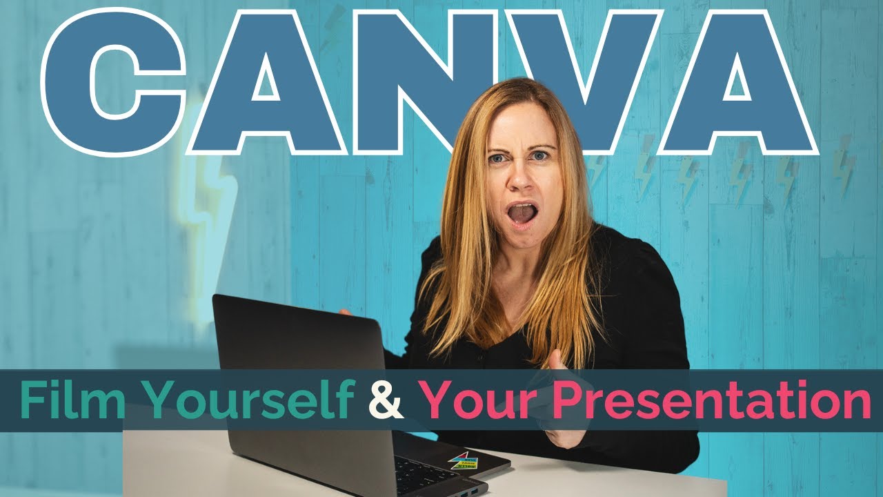 Как записать свою презентацию в Canva