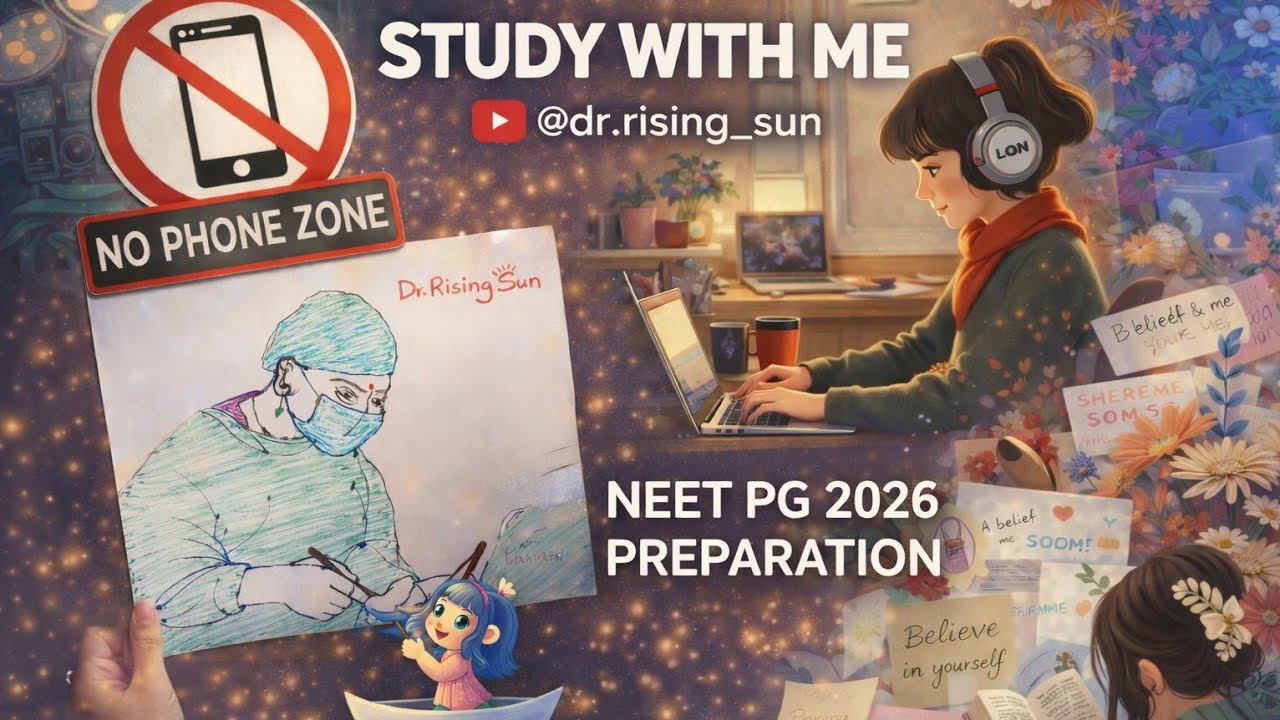 @dr.rising_sun is live! #studywithme #preparation