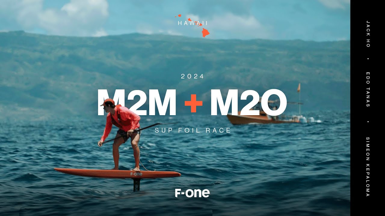 F-ONE | Edo Tanas excels in M2O and M2M SUP Foil Races