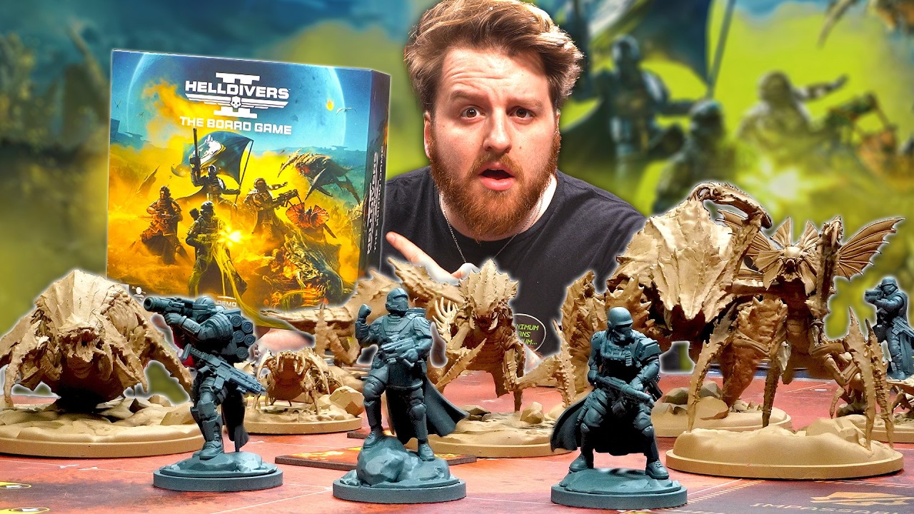 I played Helldivers 2: The Board Game (Early)