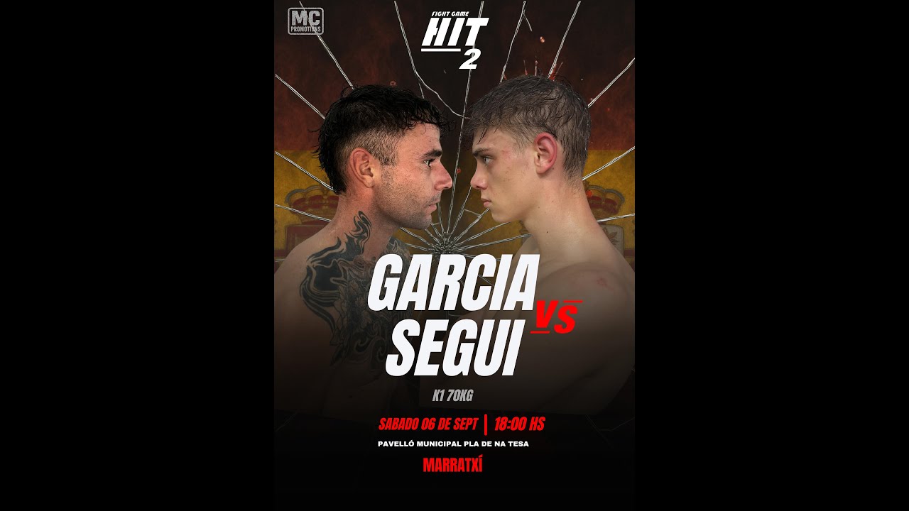 Jordi García vs. Hugo Seguí | REVANCHA | Pelea Completa | HIT FightGame 2
