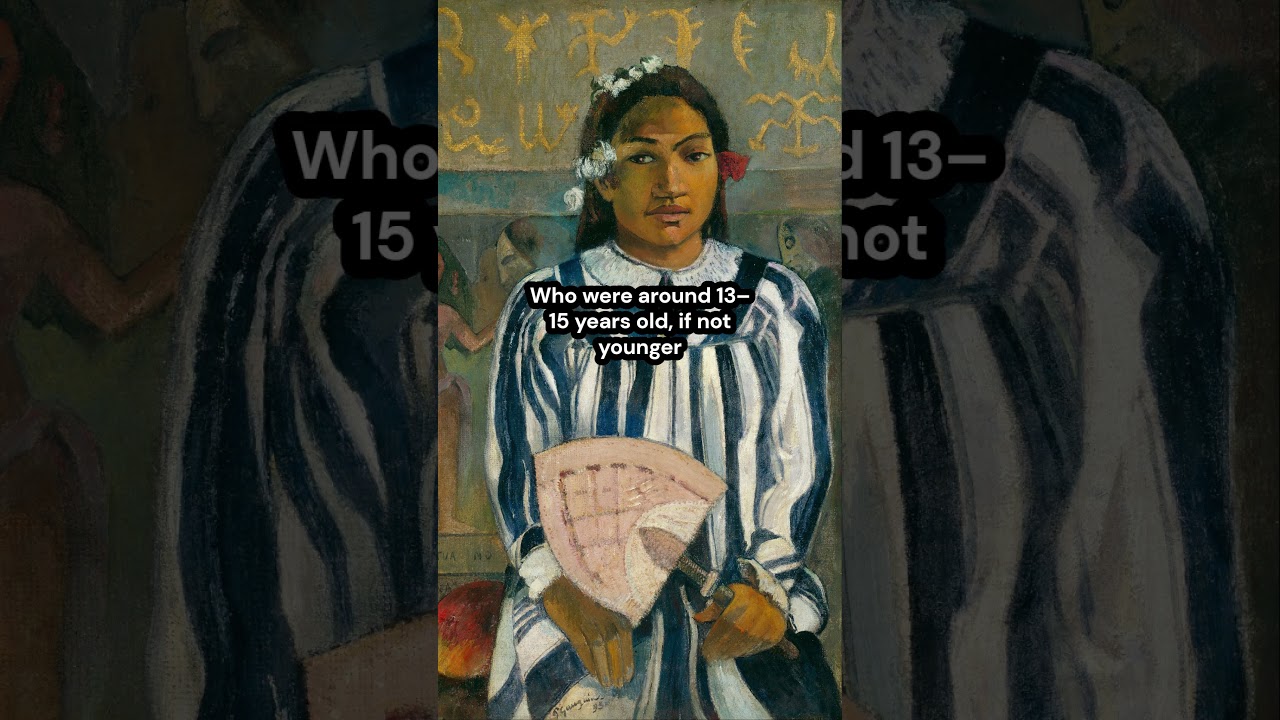 Paul Gauguin&rsquo;s Inappropriate &ldquo;Relationships&rdquo; with Native Girls #art #history #arthistory
