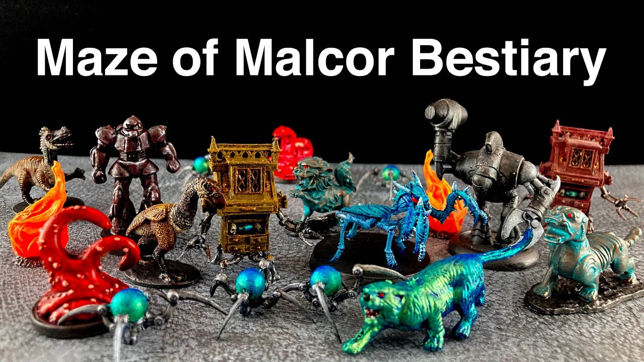 Frostgrave The Maze of Malcor Bestiary