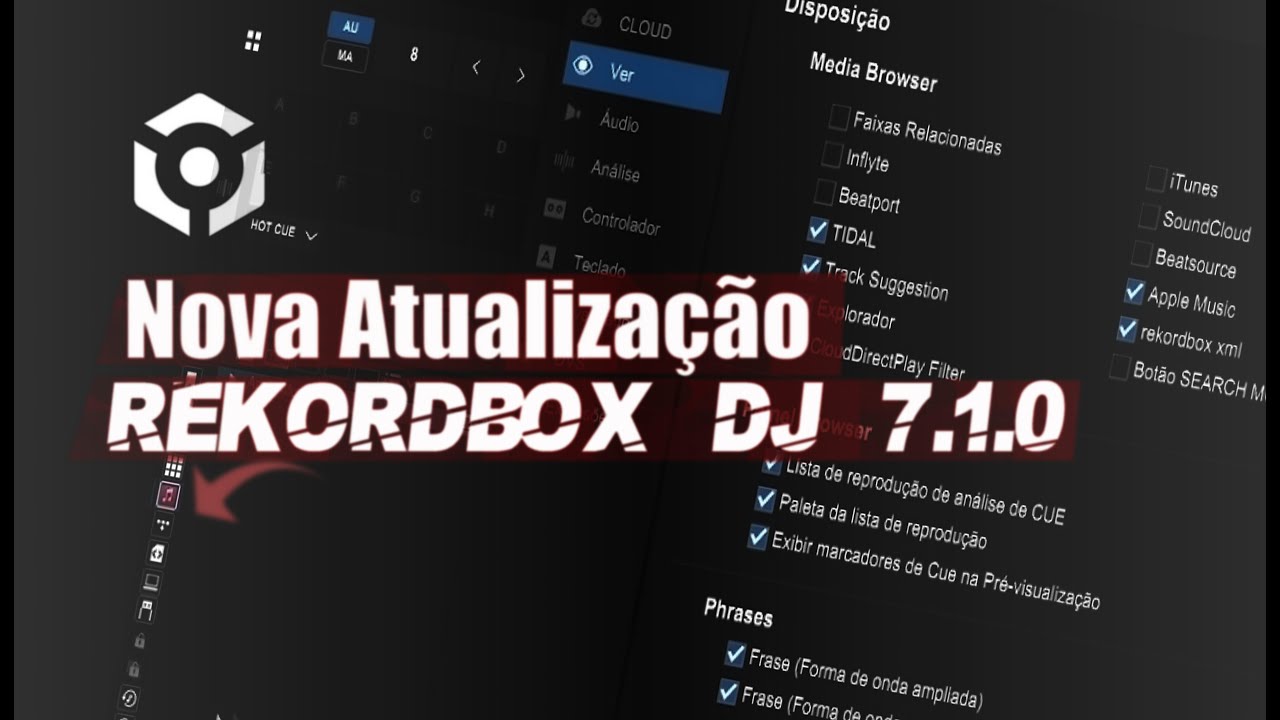 REKORDBOX DJ NOVA ATUALIZAÇÃO! O QUE MUDOU?