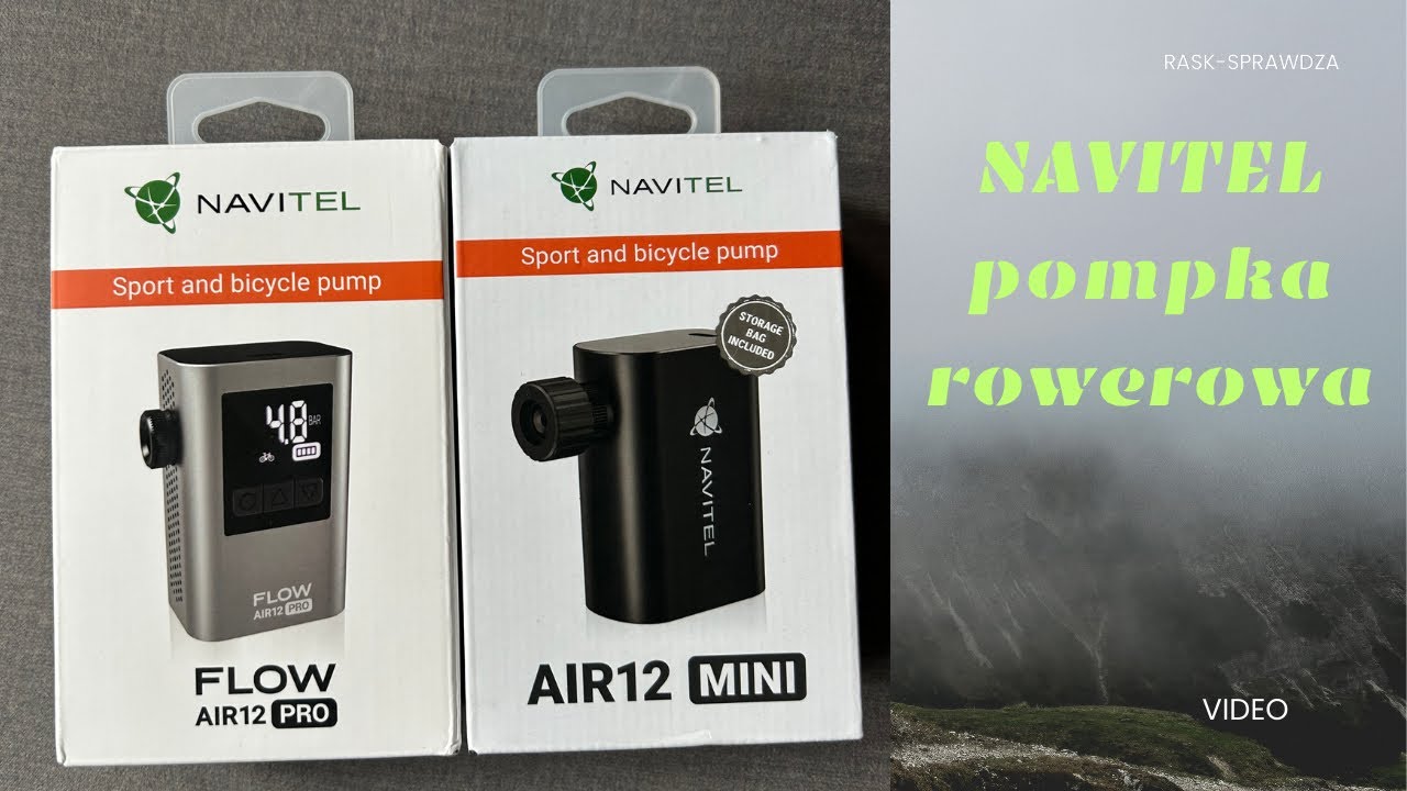 NAVITEL Kompresor powietrzny #mtb #kompresor #rower 