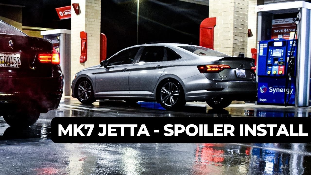 MK7 Jetta - Carbon Fiber Spoiler Install!