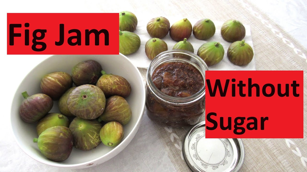Fig Jam Without Sugar The Result is Amazing