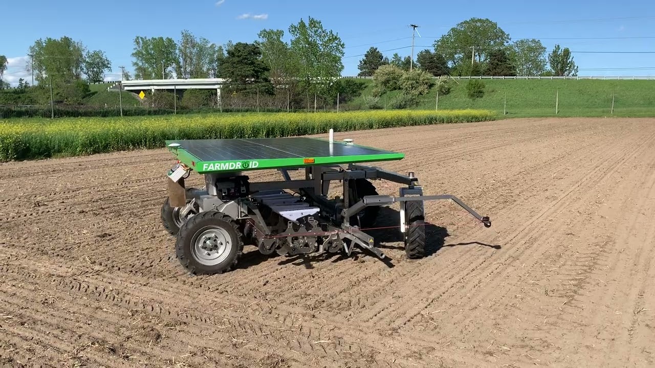 FarmDroid seeder-weeder robot 0: Autonomously seeding cabbage