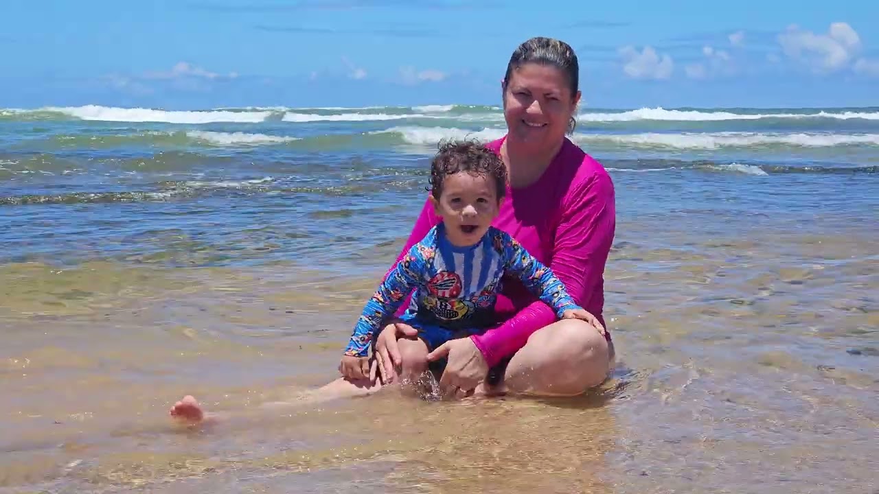 Lucca na praia 