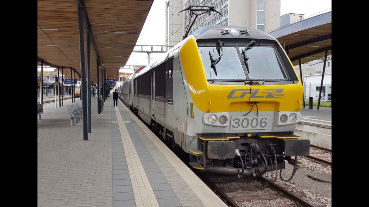 Treinen op Station Luxemburg