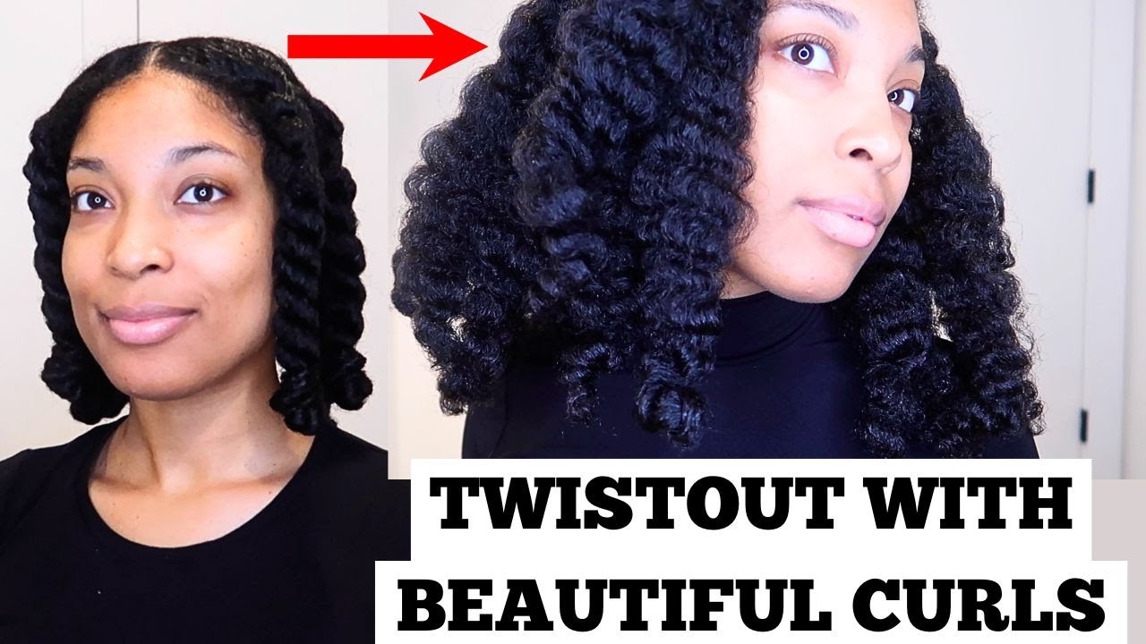 QUICK & EASY TWISTOUT ON NATURAL HAIR | USING MOUSSE THIS TIME