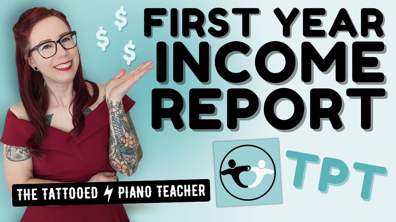 TPT Income Report: First Year Earnings from Teachers Pay Teachers