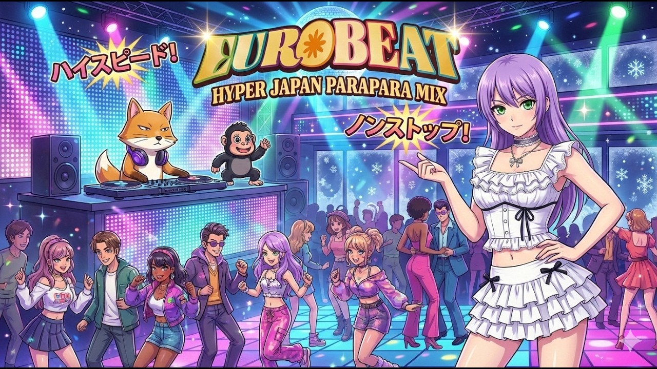 【ユーロビート】EUROBEAT DJ Kenichi Hyper Japan ParaPara Mix【パラパラ】
