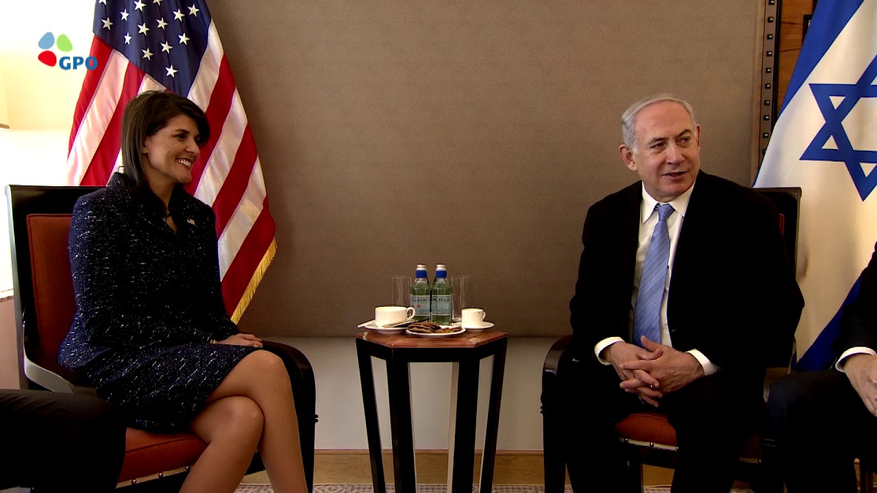 PM Netanyahu Meets US Ambassador to the UN Nikki Haley